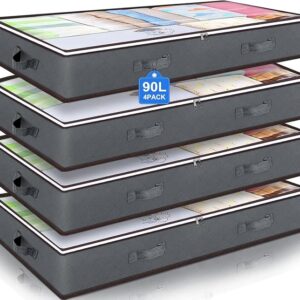 Budding Joy 90L Underbed Storage Containers